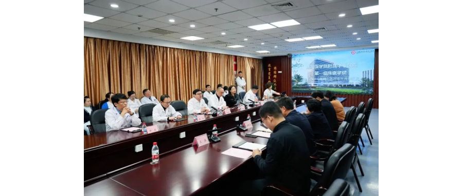 深圳K8官网集团代表团前往沈阳医学院附属中心医院召开调研研讨，共同探寻生命健康产业合作新机遇